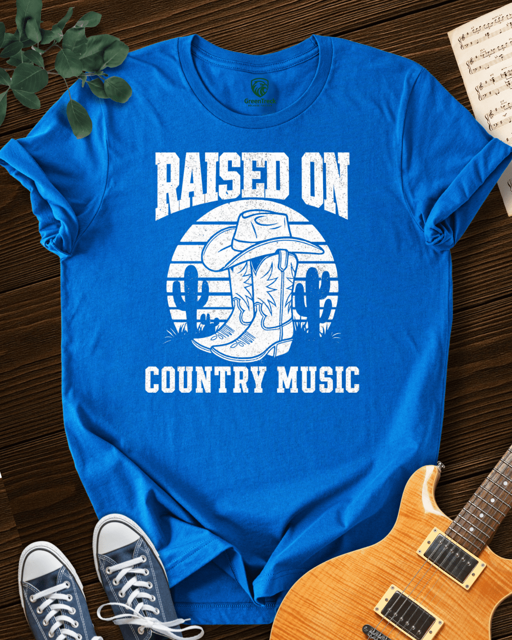Raised on Country Music T-shirt