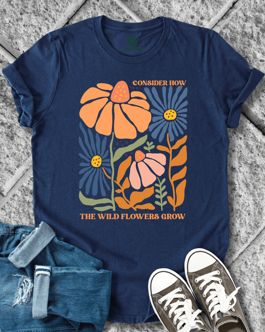 Wild Flowers Grow Tee