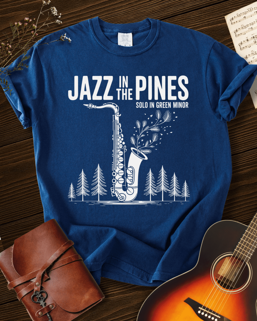 Jazz in the Pines T-shirt Comfort Colors