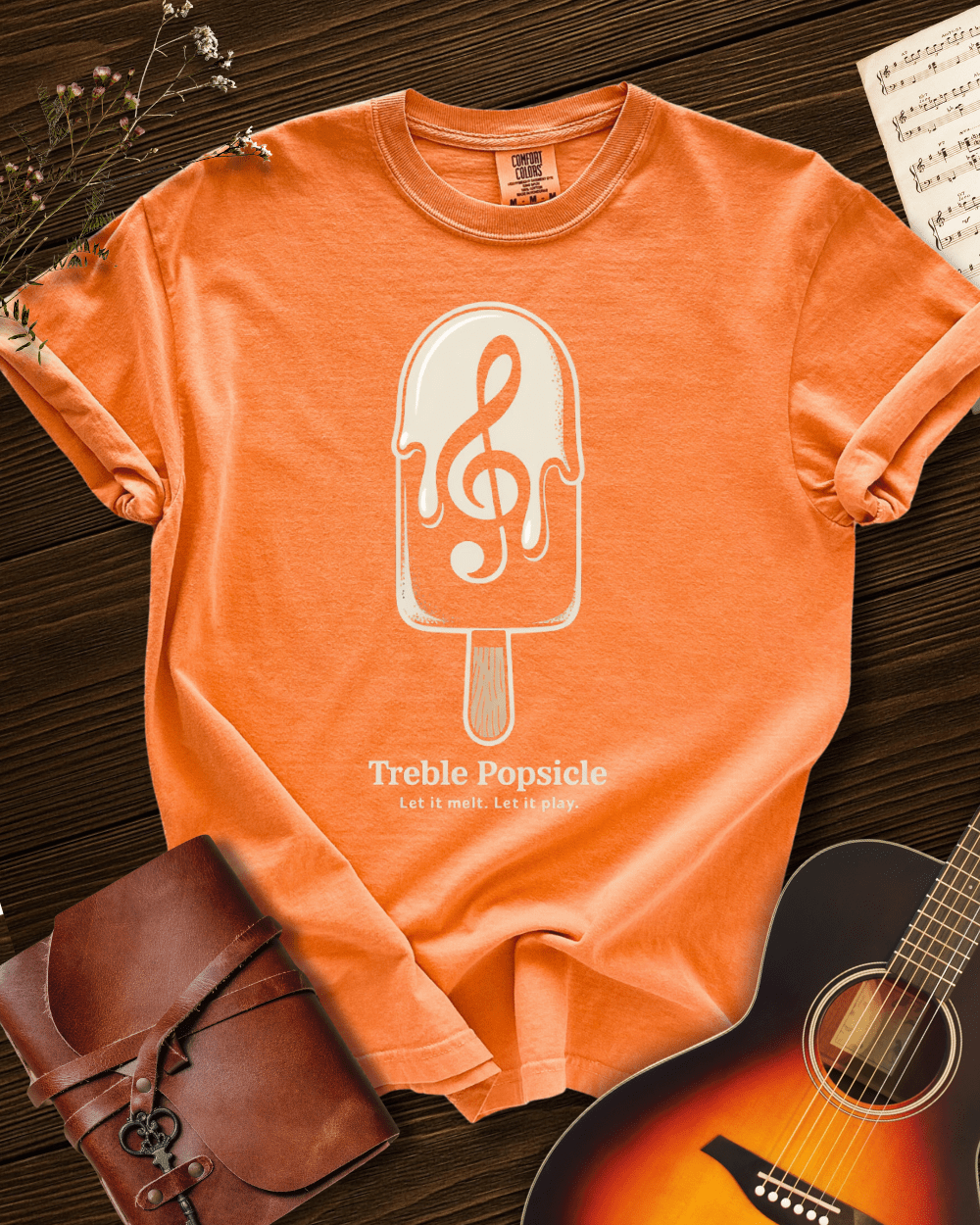 Treble Popsicle T-shirt Comfort Colors
