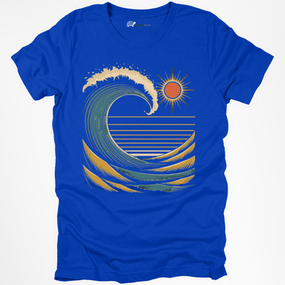 Sunset Waves Tee