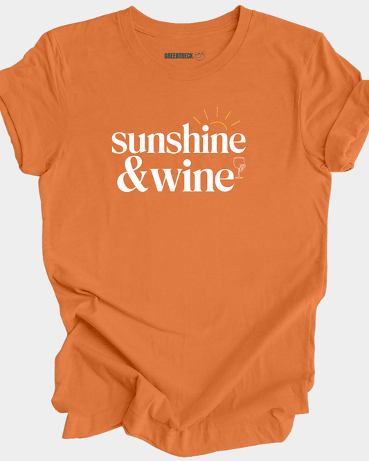 Sunshine and Wine Tee