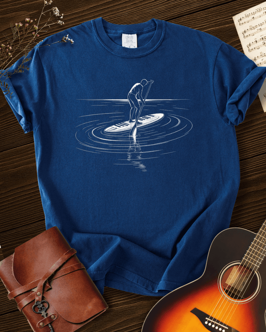 Paddleboard Piano T-shirt Comfort Colors