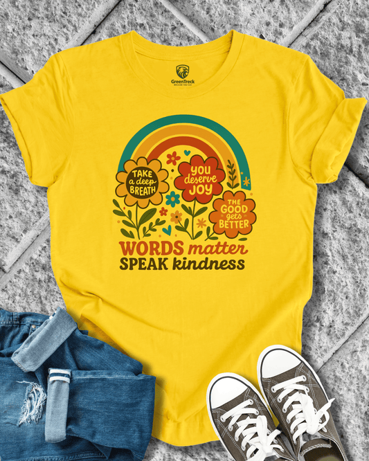 Words Matter Tee
