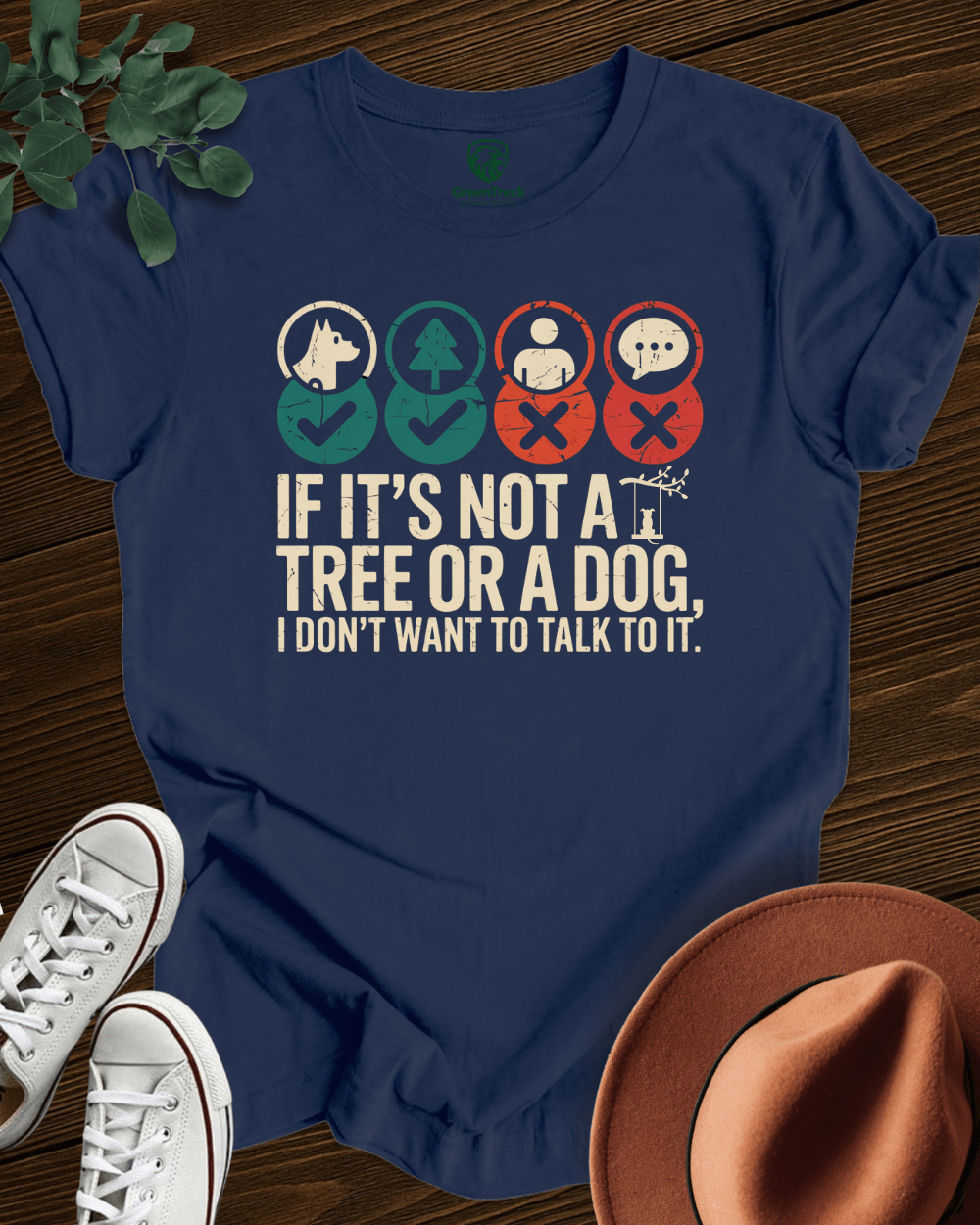 I Talk with Trees and Dogs Tee