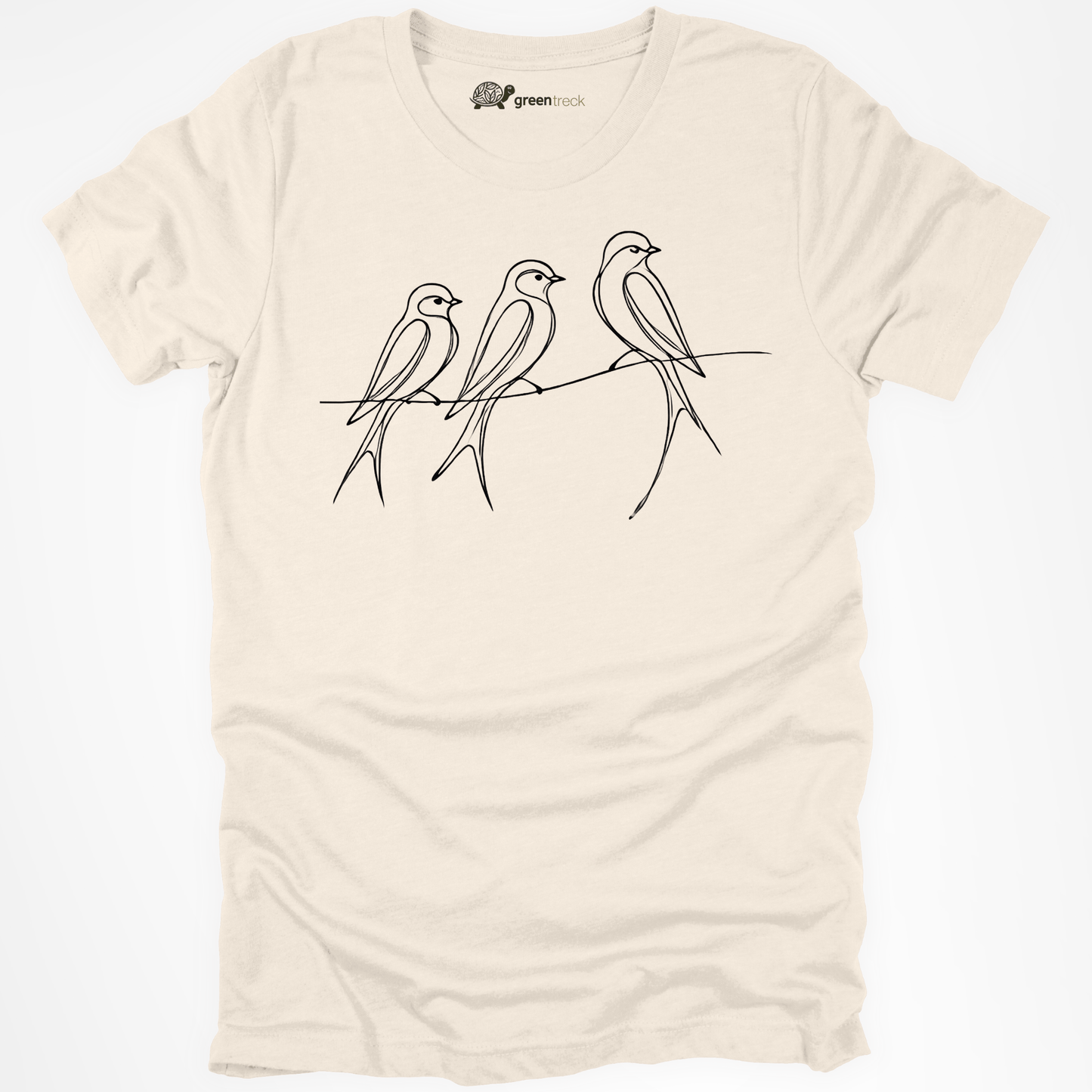 Three Birds on the Line Tee