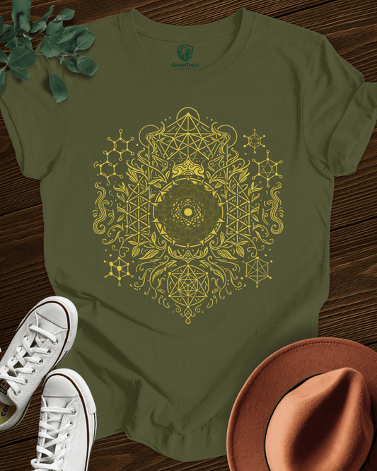 Gold mandala Tee