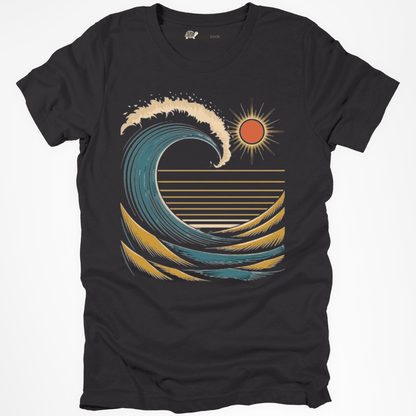 Sunset Waves Tee