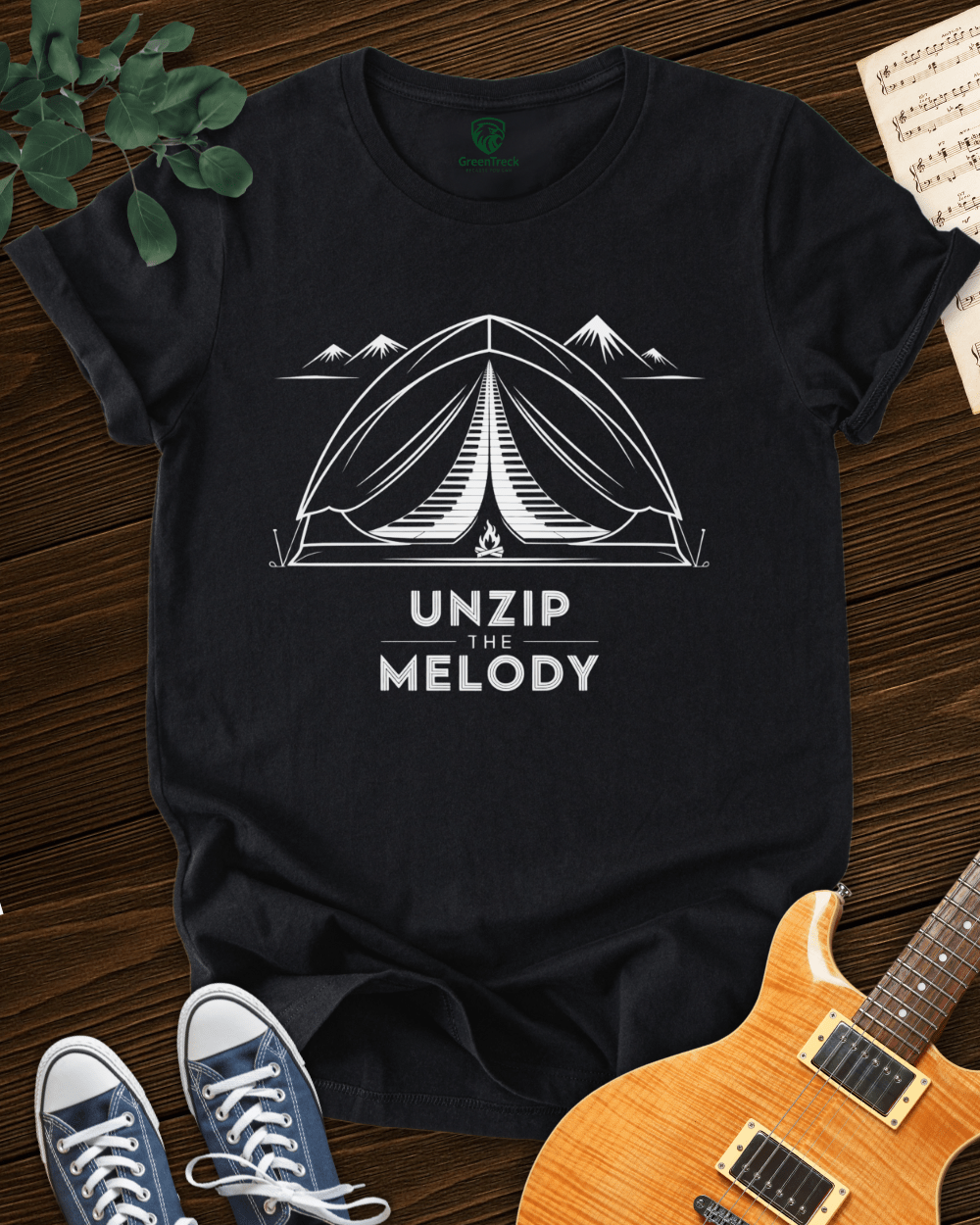 Unzip the Melody T-shirt