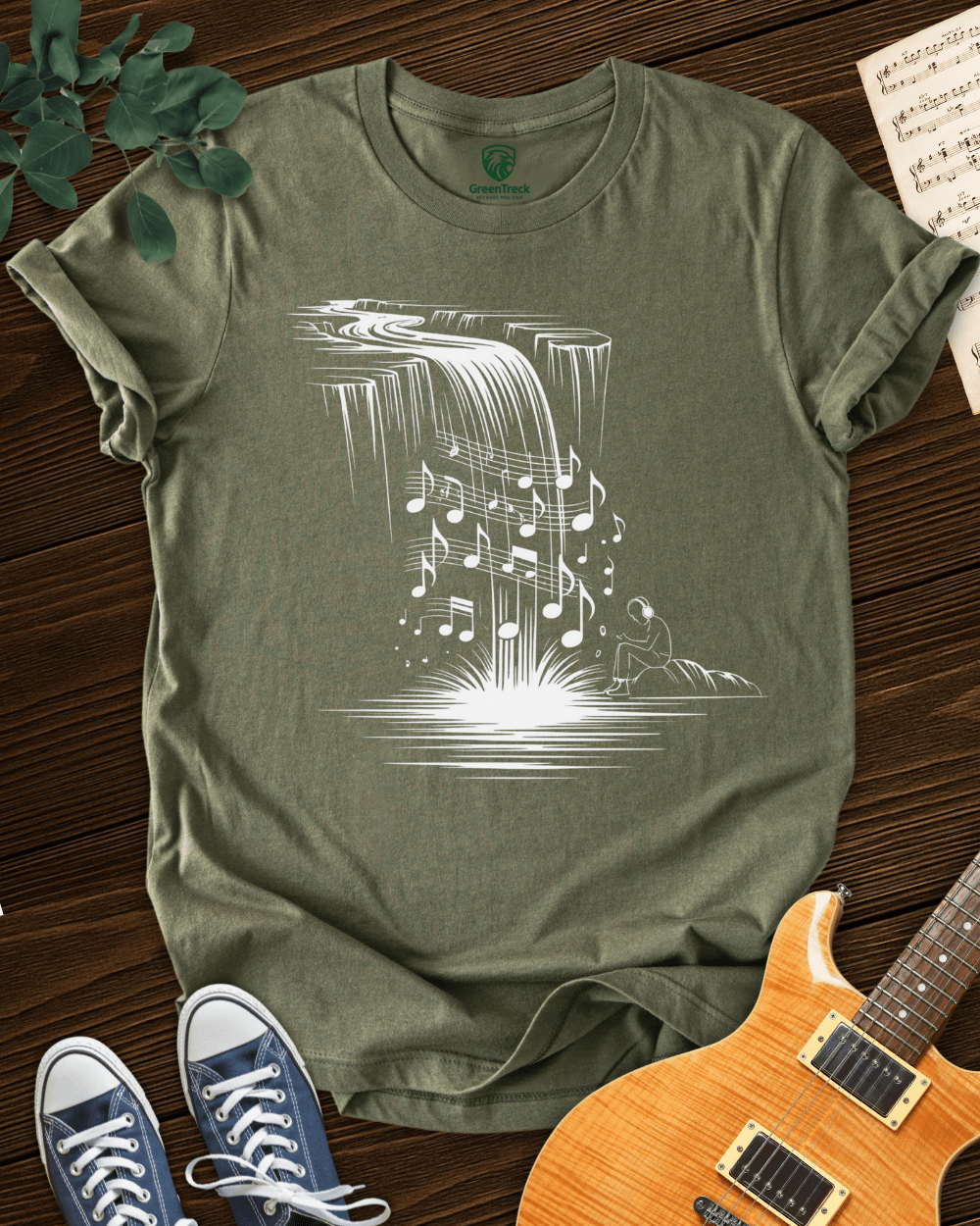 Let the Rhythm Fall T-shirt