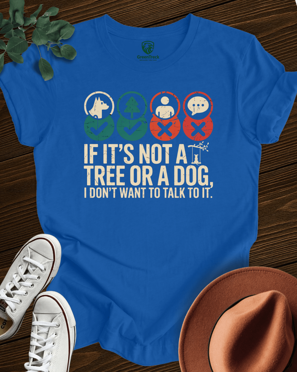 I Talk with Trees and Dogs Tee