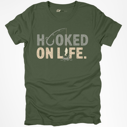 Hooked on Life Tee