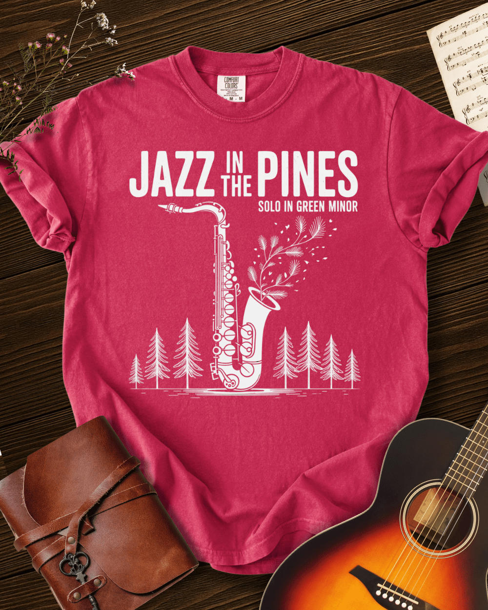 Jazz in the Pines T-shirt Comfort Colors