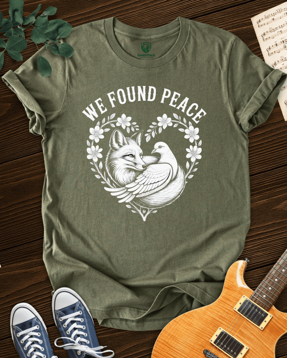 We Found Peace Tee