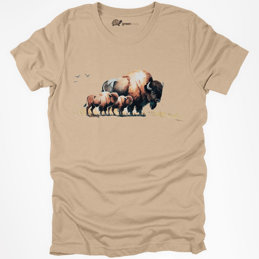 Bison Family Tee