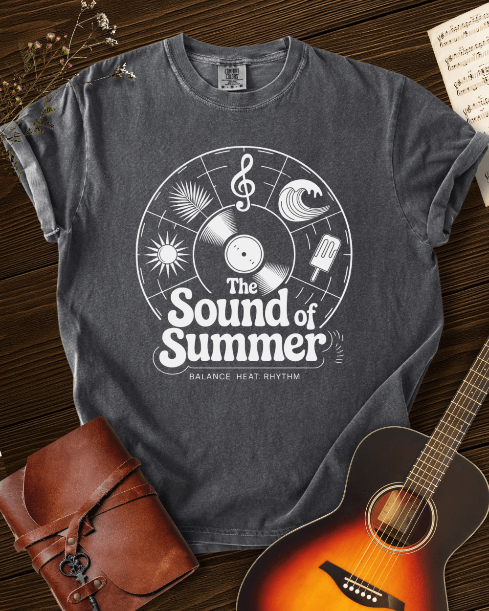 The Sound of Summer T-shirt Comfort Colors