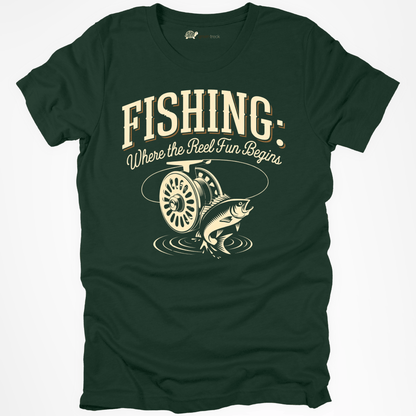 Where the Reel Fun Begins Tee