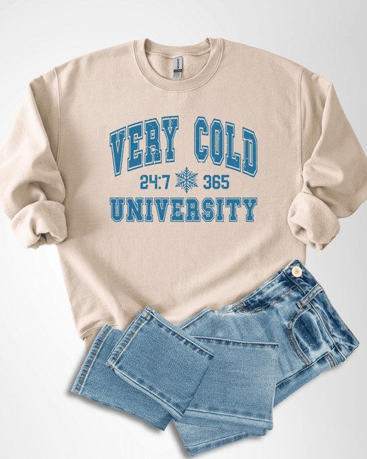 Very Cold University- Sweatshirt