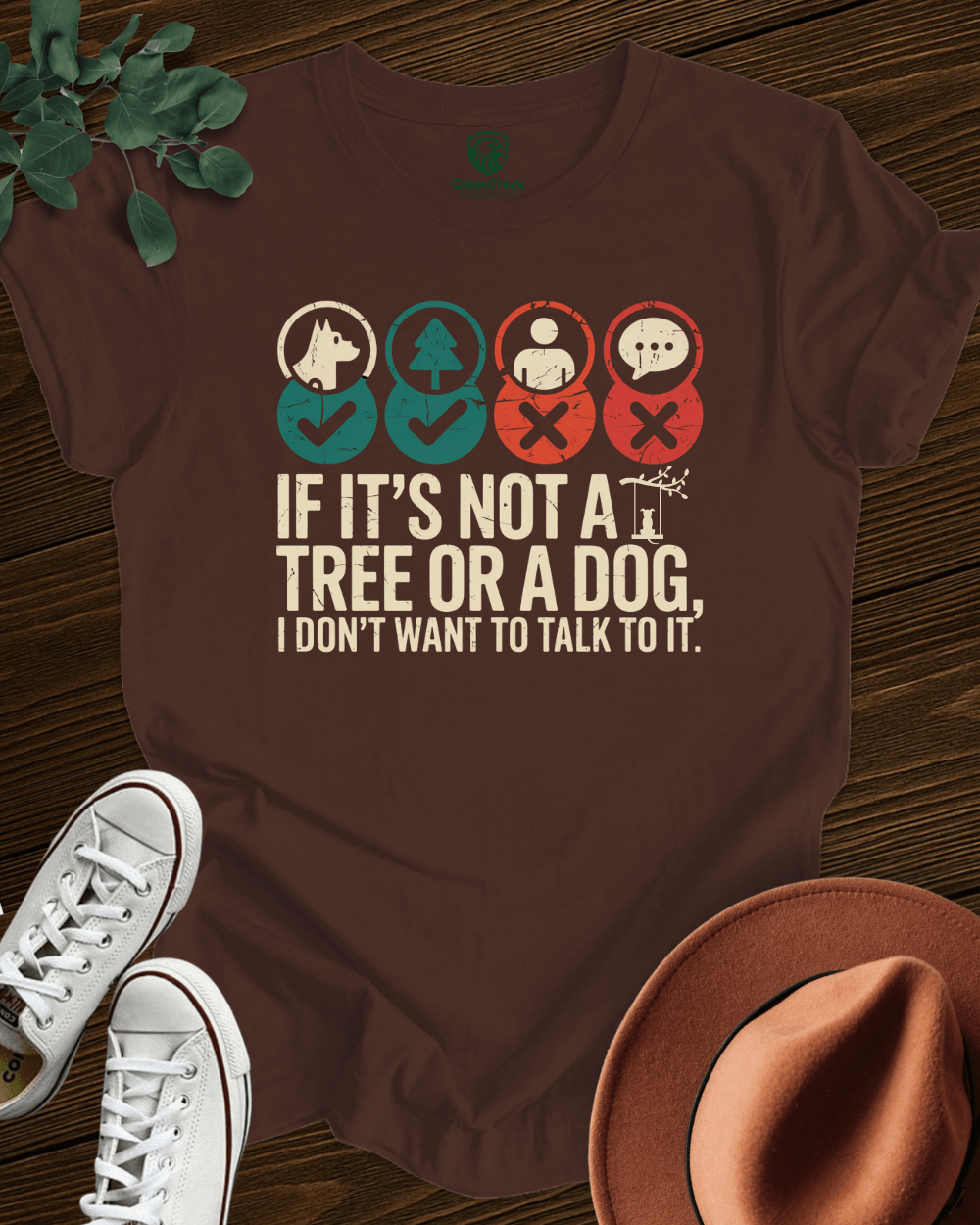 I Talk with Trees and Dogs Tee