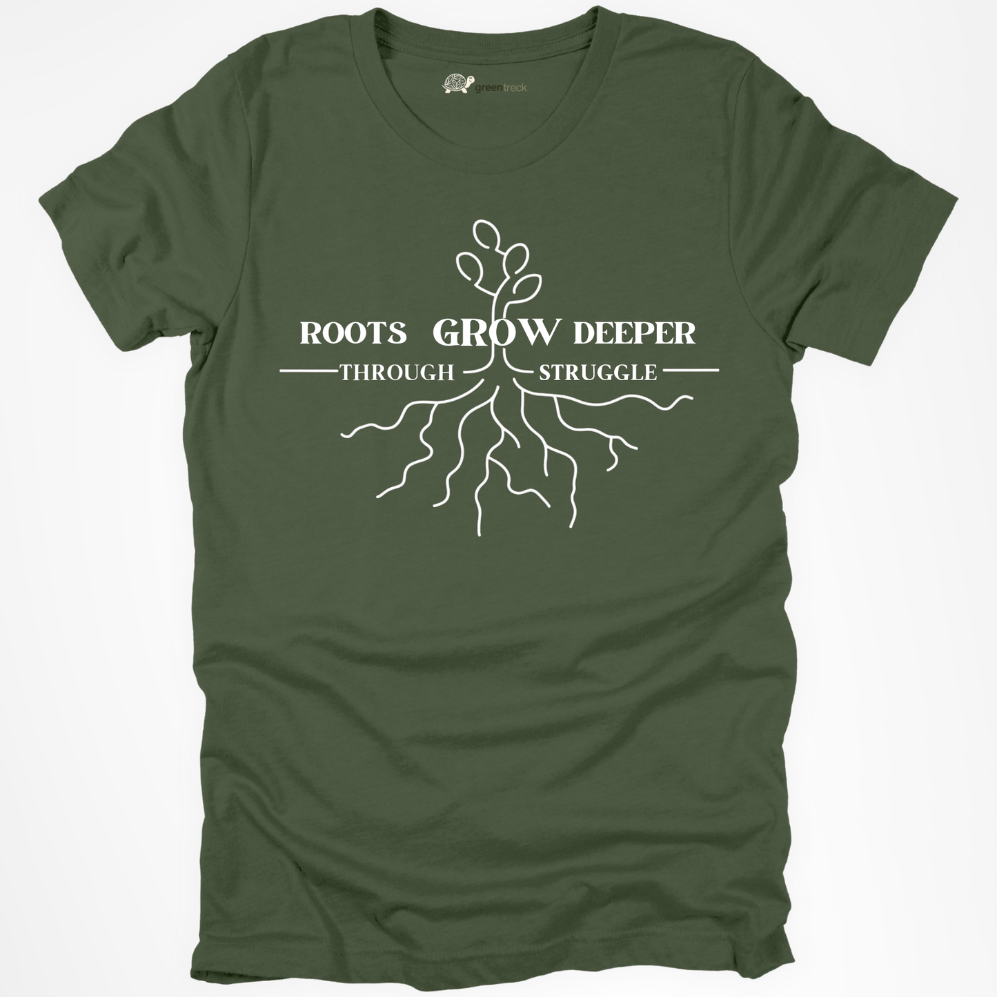 Roots Grow Deeper Through Struggle Tee