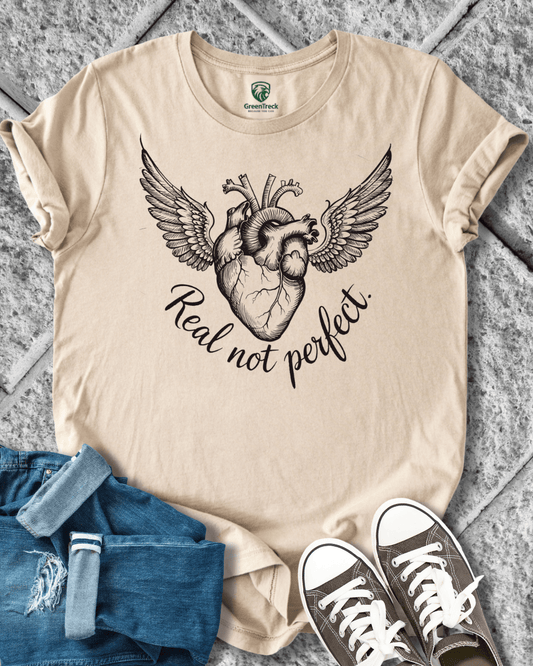 Real Not Perfect-Hand Drawn Tee