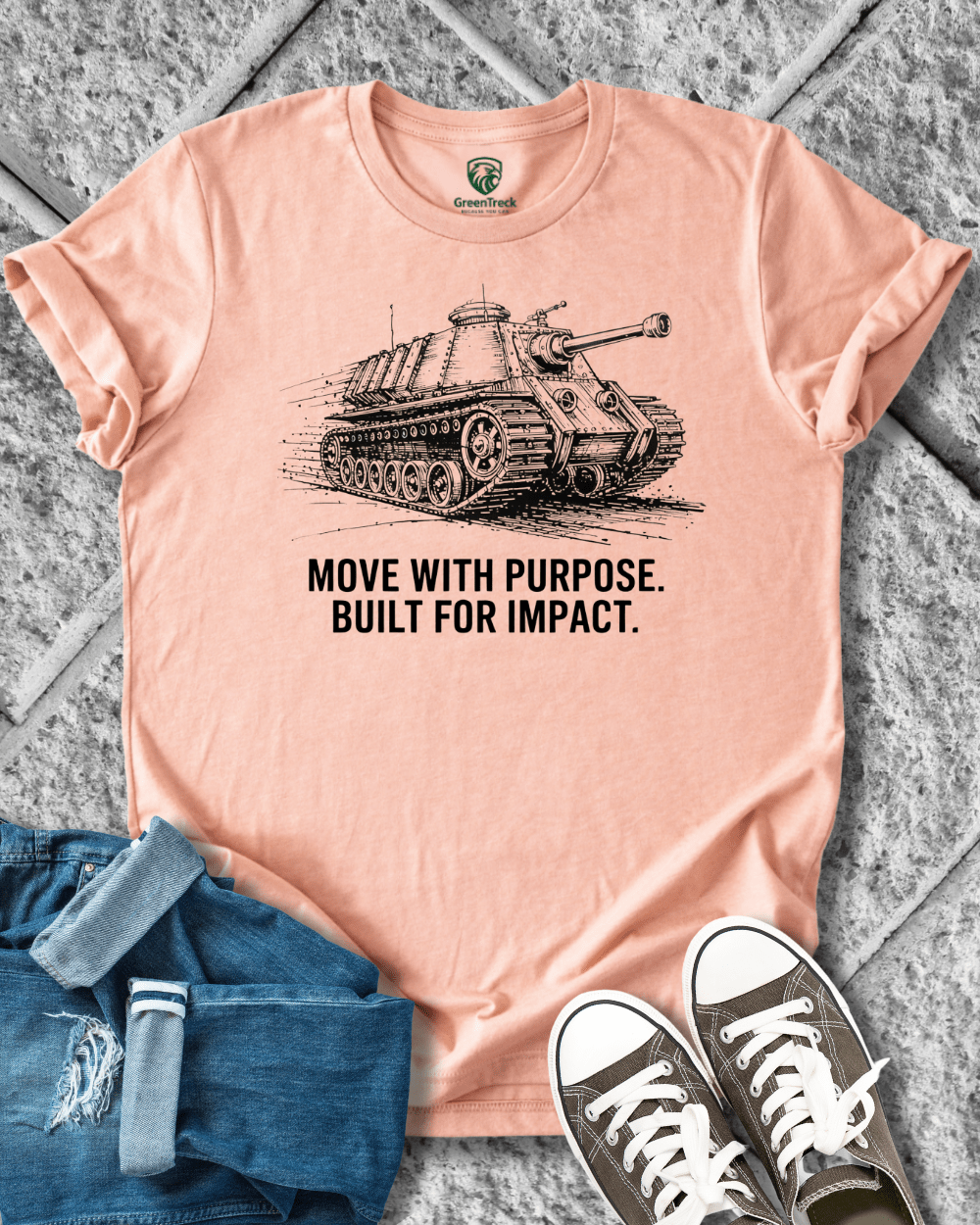 Built for Impact-Hand Drawn Tee