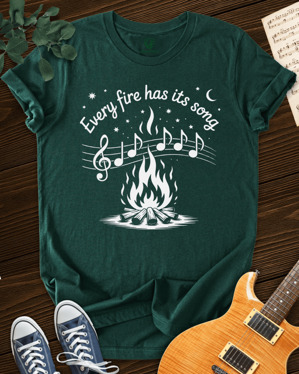 Every Fire Has Its Song T-shirt