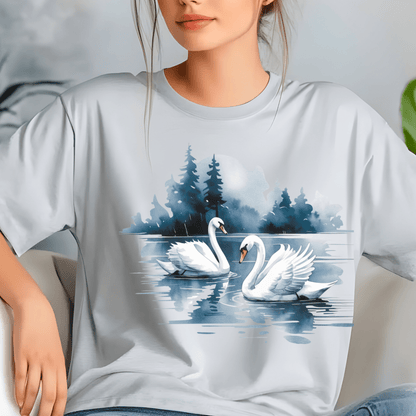 Swans in a Pond Tee