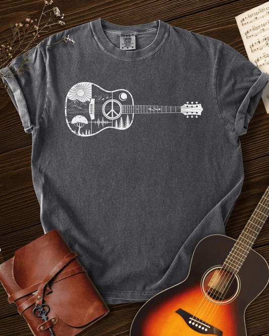 Music is Peace T-shirt Comfort Colors