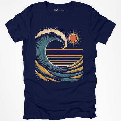 Sunset Waves Tee