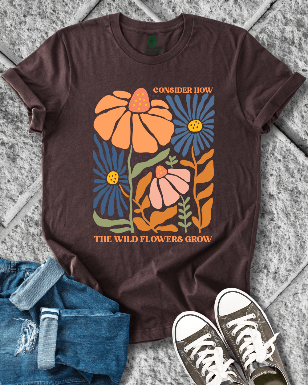 Wild Flowers Grow Tee