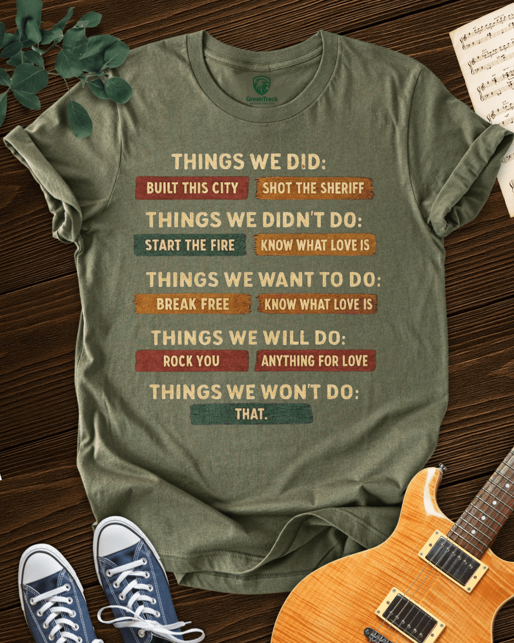 Things We Did Tee