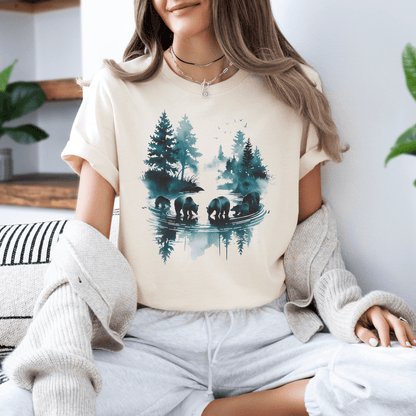 Bears by the River  Tee