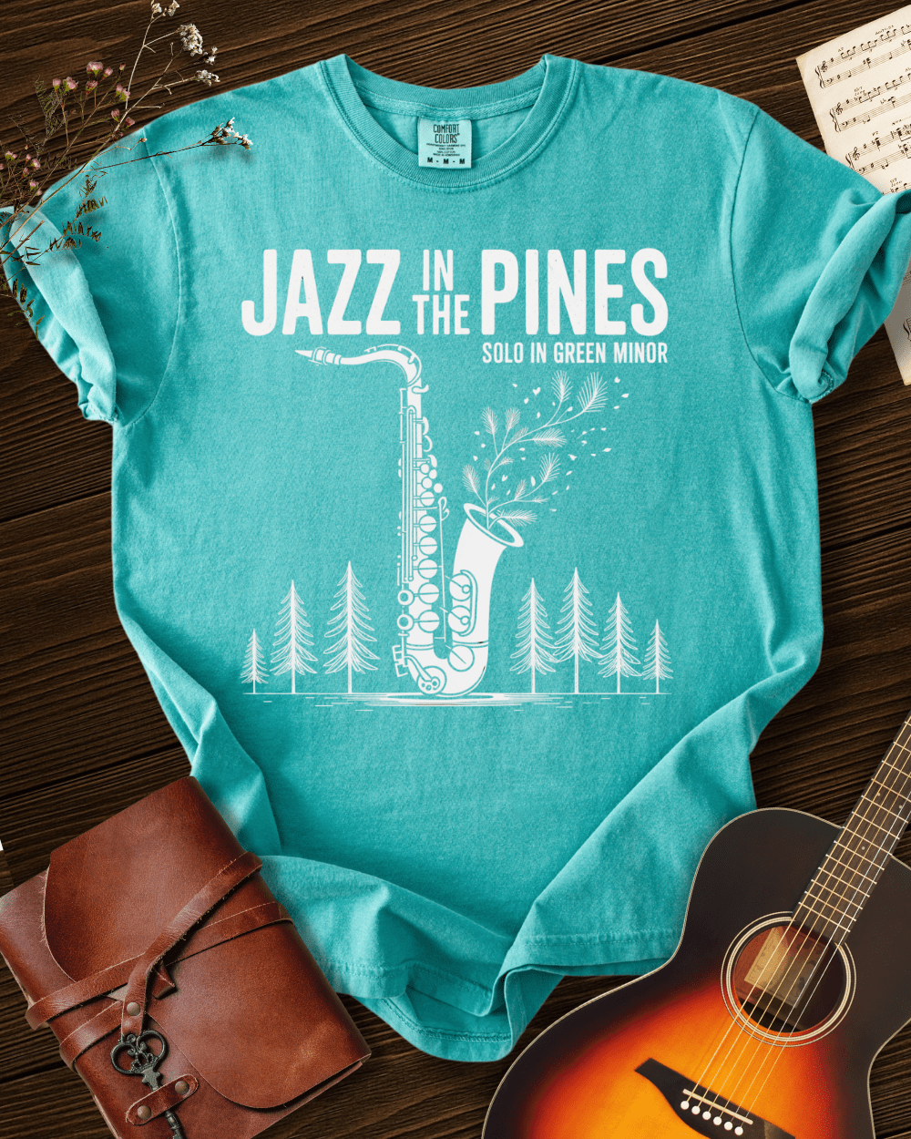 Jazz in the Pines T-shirt Comfort Colors