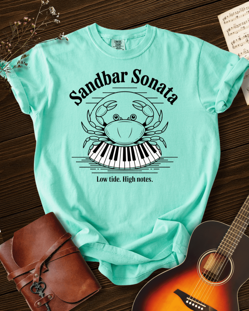 Sandbar Sonata T-shirt Comfort Colors