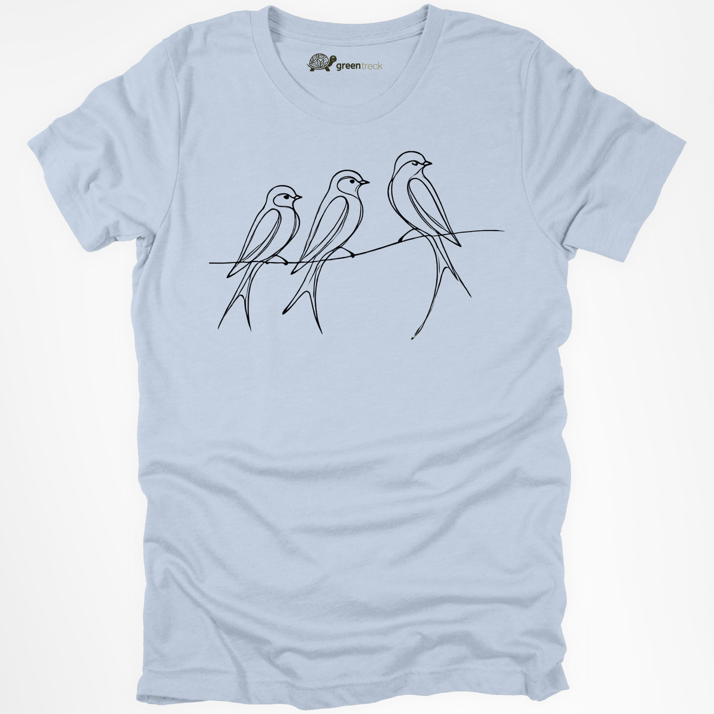 Three Birds on the Line Tee