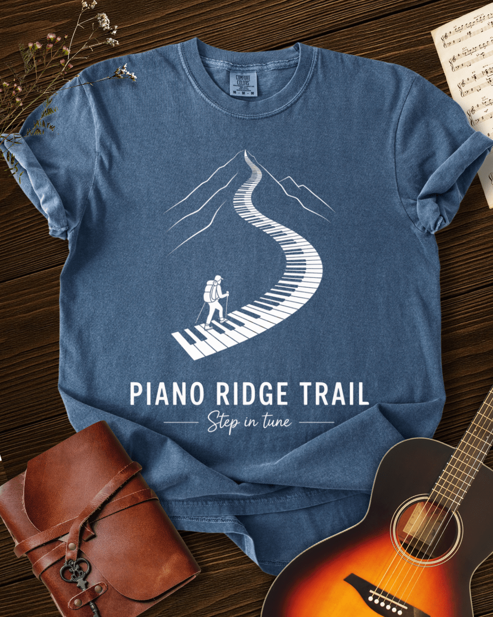 Piano Ridge Trail T-shirt Comfort Colors