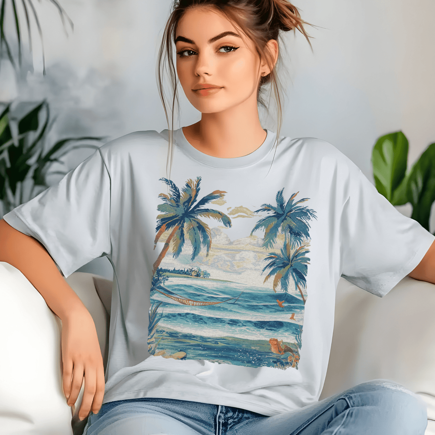 Ocean Brushes Tee