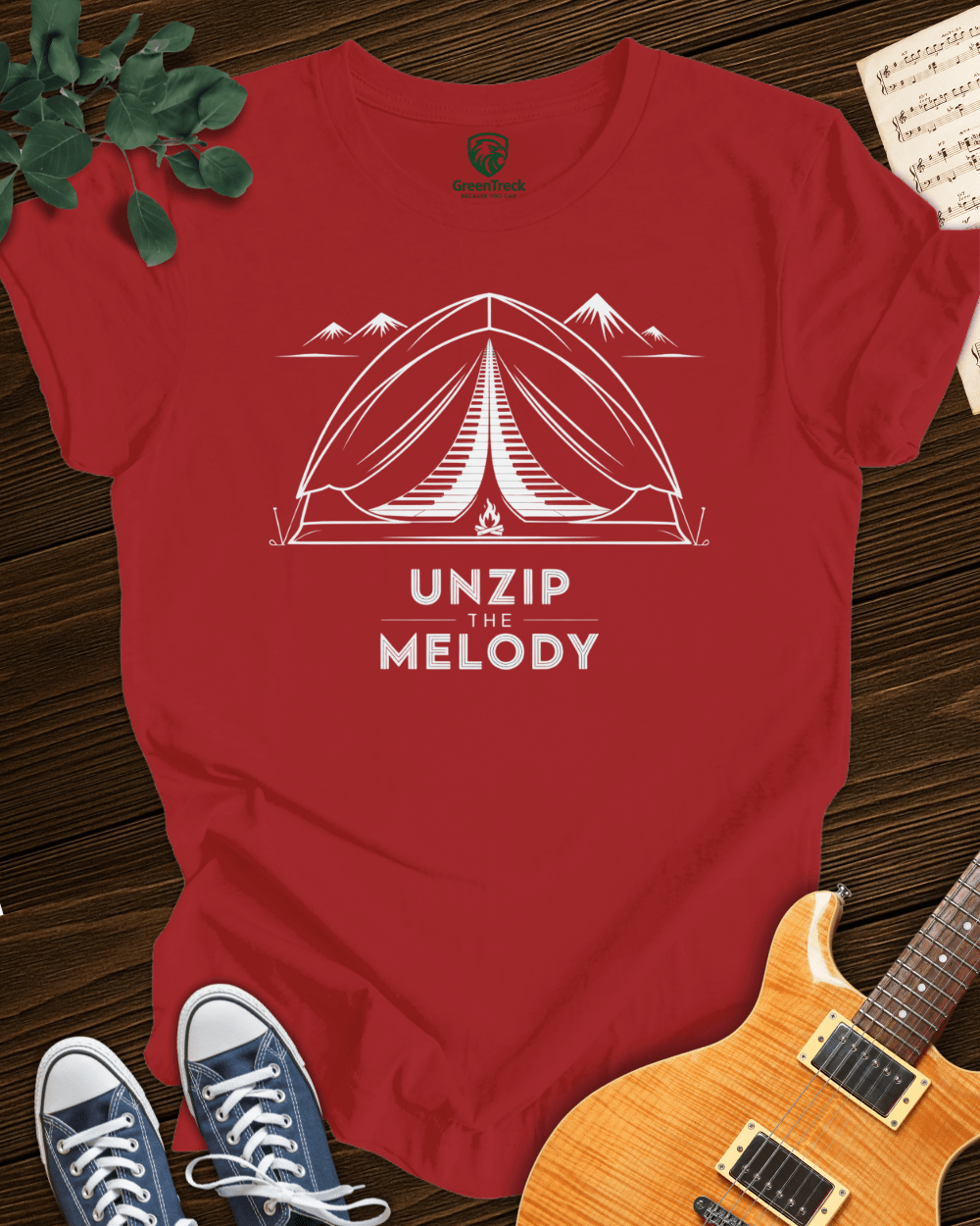 Unzip the Melody T-shirt