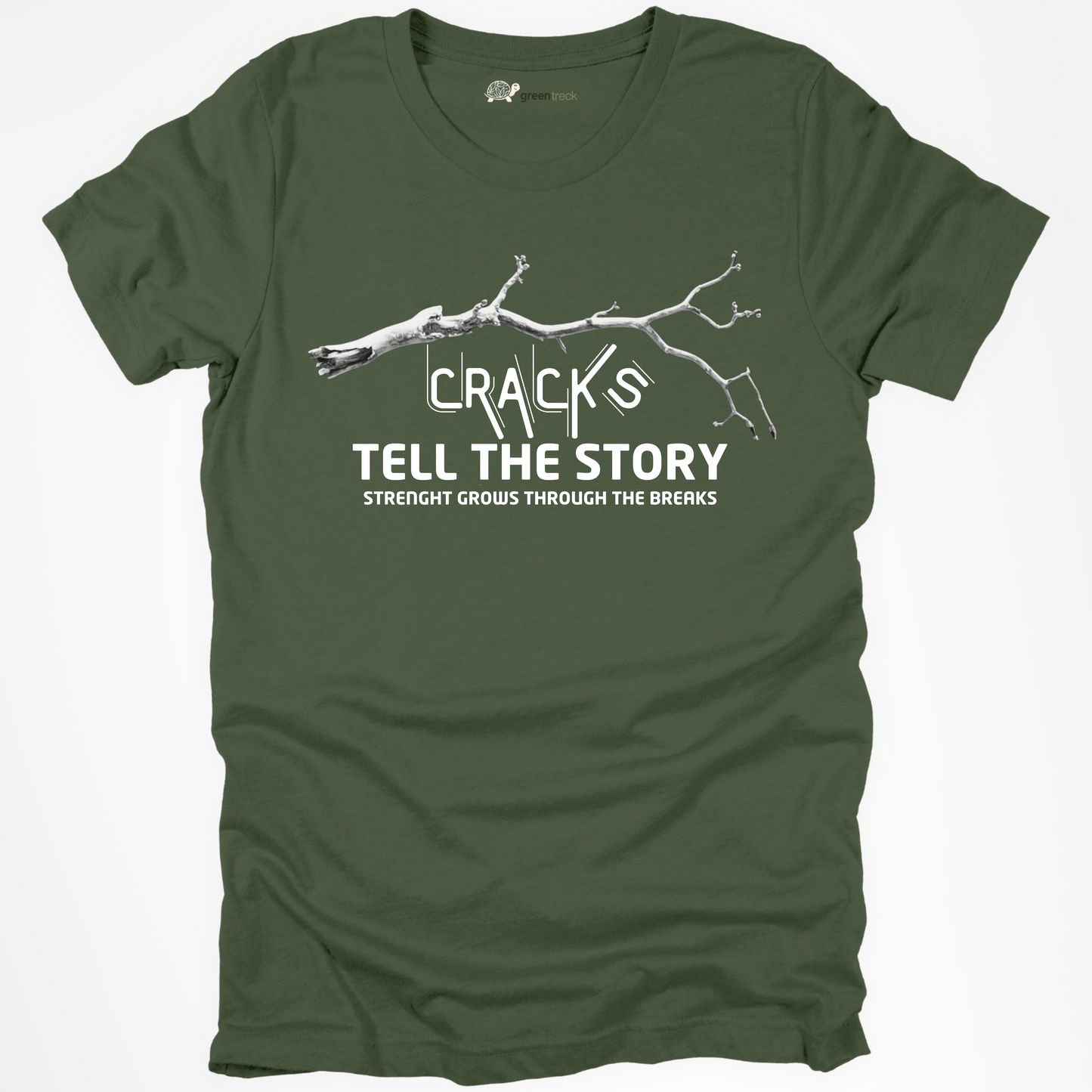 Cracks Tell the Story Tee