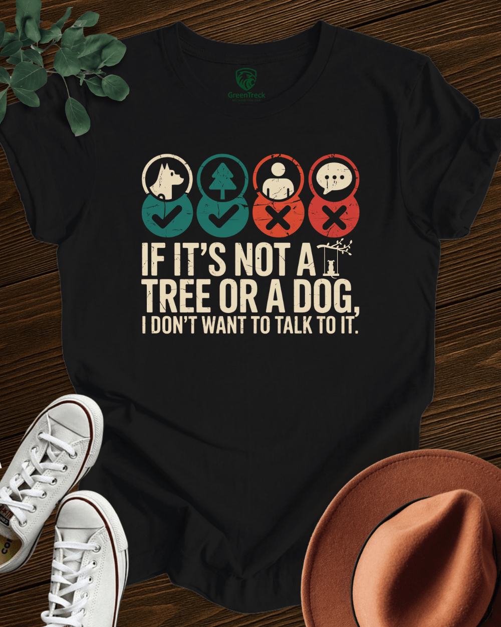 I Talk with Trees and Dogs Tee