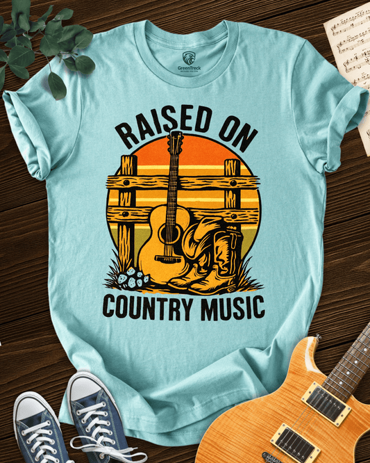 Raised On Country Music T-shirt