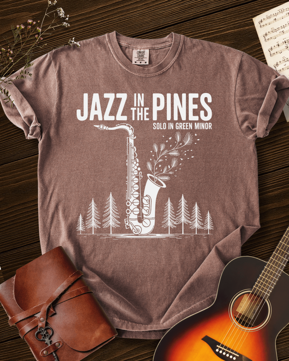 Jazz in the Pines T-shirt Comfort Colors