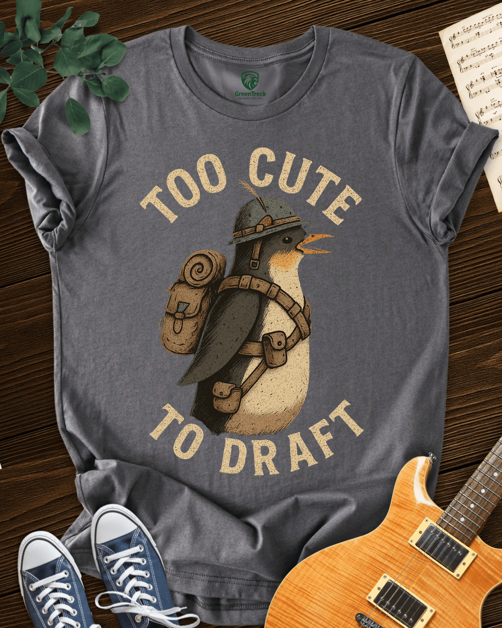 To Cute to Draft T-shirt