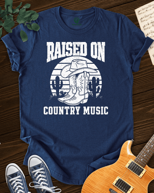 Raised on Country Music T-shirt