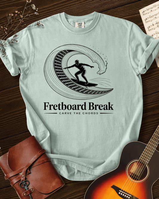 Fretboard Break T-shirt Comfort Colors