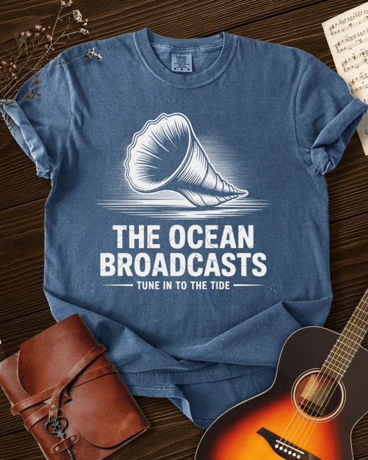 The Ocean Broadcasts T-shirt Comfort Colors