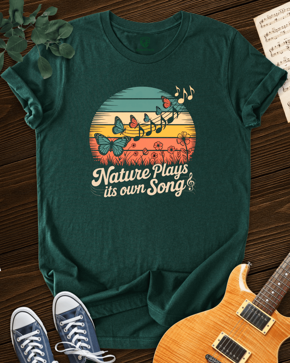 Nature Plays It´s Song T-shirt