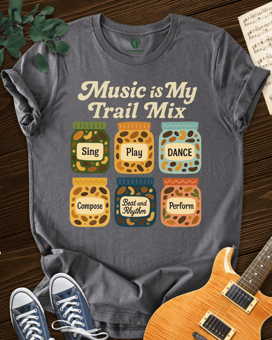 Music Is My Trail Mix Tee