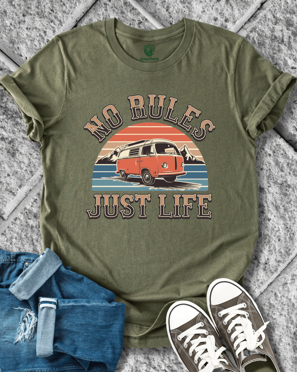 No Rules Just Life Tee
